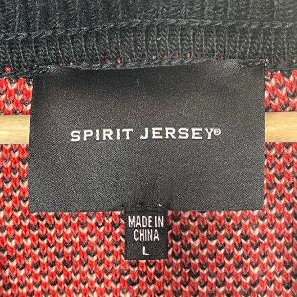 SPIRIT JERSEY | NWT Unisex Scorpion Wrath Knit Zip Front Sweater | Size L - Picture 9 of 12